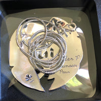 Frog on Halyconia pendant, w/18” chain