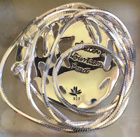 Seahorse w/grass pendant, w/18”chain