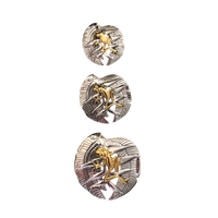 Frog on halyconia pendant, 25mm, .925 silver, 18kt gold plated, sold with 18” rhodium plated, sterling silver chain.   Authorized reproduction of an original museum quality Rainforest Design®️handcrafted shell cameo, carved in Panama by a master Wounaan Indian artist. Part of the proceeds go to the artist whose signature appears on the reverse.   The Panama Golden Frog or Rana Dorada, is now extinct in the wild,  and only exists in captivity in a few places where attempts to breed them are being made. 